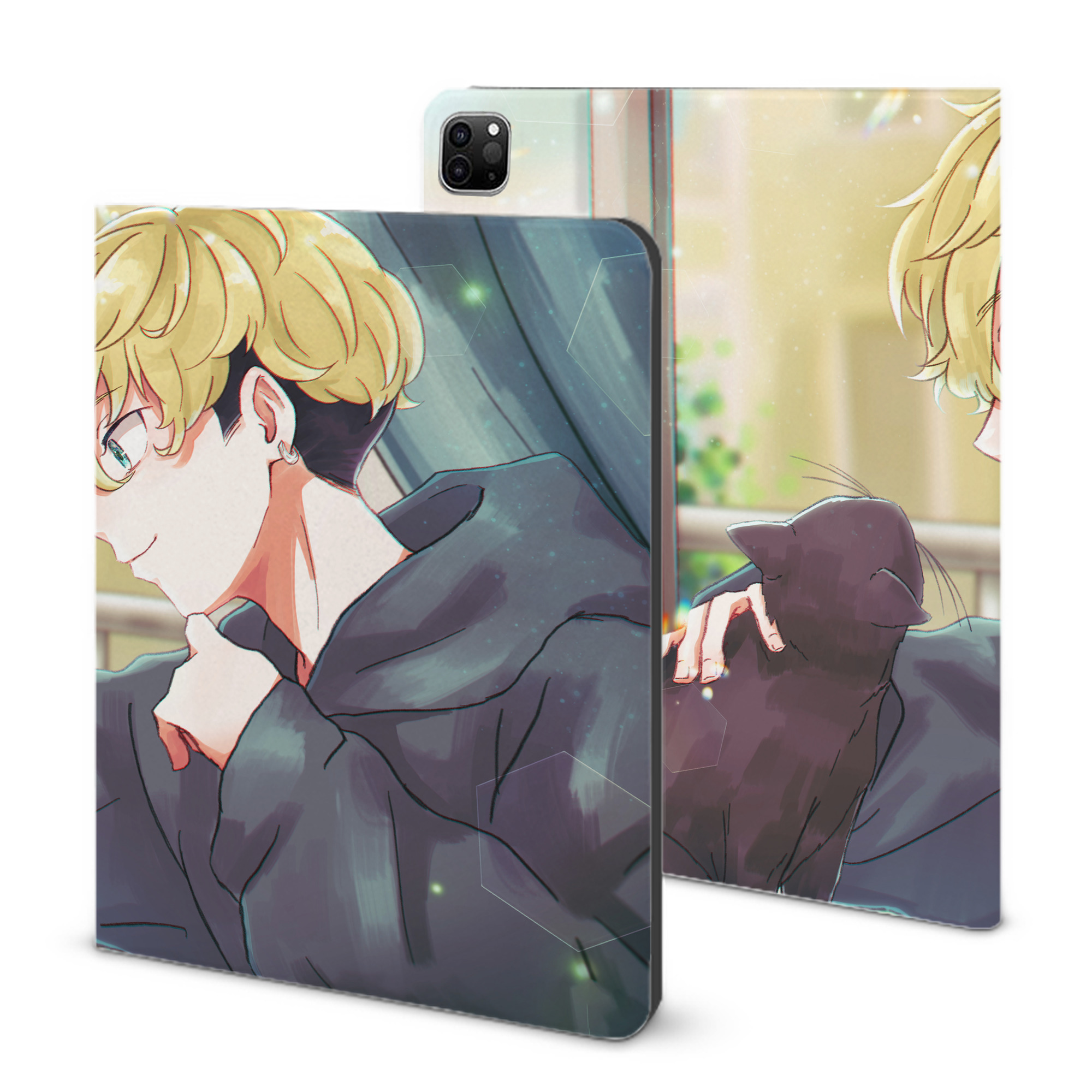 （画像用） 東京リベンジャーズ Tokyo Revengers IPad ケース ブック型 PUレザー TPU 耐衝撃 軽量 薄型 ペン収納なし 全面保護 IPad 各モデル対応